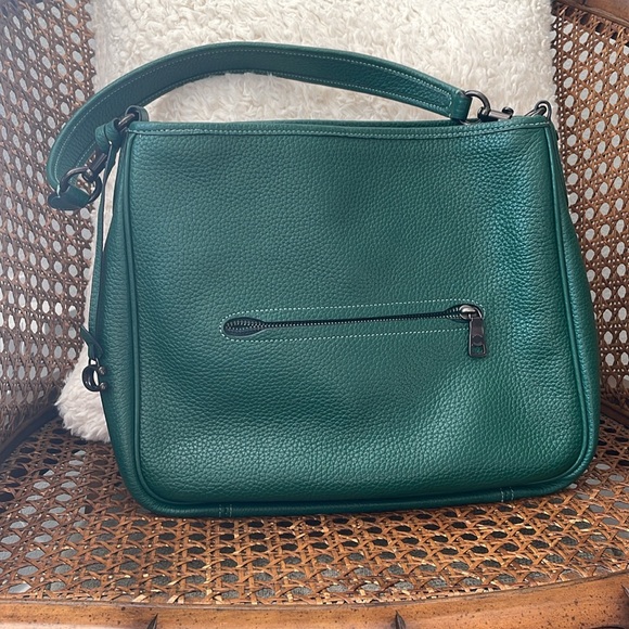 Coach Cary Shoulder Bag Green - Picture 2 of 9